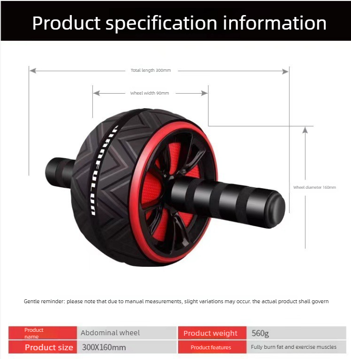 Ab Roller Wheel For Core Workout And Muscle Training Fitness_voghion.com